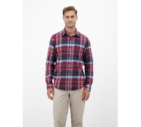 LERROS Modisches Karohemd aus Flanell - Maple Red XXL