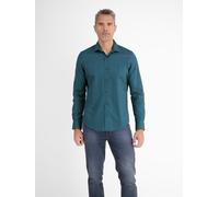 LERROS Modisches Poplinhemd für Herren mit Stretchanteil - Rich Blue S