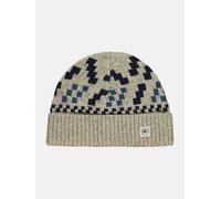 Skimütze LERROS "LERROS Norweger-Strickmütze mit Fleecefütterung", Damen, tender beige melange, 59% Baumwolle, 34% Polyacryl, 7% Nylon, Mützen (57873631-0) tender beige melange