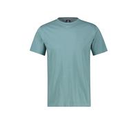 LERROS T-Shirt mit Label-Stitching in Tuerkis, Größe XXXL