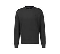 Strickpullover LERROS, Herren, Gr. L, beige (tender beige melange), Strick, Obermaterial: 100% Baumwolle, meliert, casual, regular fit taillenbedeckt, Rundhals, Langarm Rippbündchen, Pullover, mit Rip