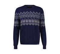 LERROS Herren Strickpullover aus Woll-Kaschmir-Mix, skandinavisch inspiriert - Classic Navy XXL