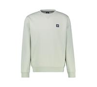Lerros Herren Sweatshirt 25D4016 – Rundhals, Label-Patch – Pearl Grey Gr. XL
