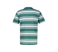 T-Shirt LERROS "T-Shirt im Streifenlook mit O-Neck", Jungen, Gr. L, grün (soft teal), 100% Baumwolle, Rundhals, Shirts T-Shirt (75629928-L) soft teal
