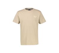 LERROS Baumwoll-T-Shirt mit bequemem Rundhalsausschnitt und Print - Gravel Beige M