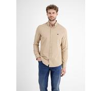 LERROS Oxfordhemd mit Stretchanteil - Light Coffee S