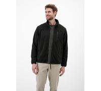 Sweatjacke LERROS, Herren, Gr. L, schwarz, Fleece, Obermaterial: 100% Polyester, unifarben, hüftbedeckend, Rundhals, elastischer Bund, Sweatjacken, Polarfleece-Jacke mit Reißverschluss (91272855-L) sc