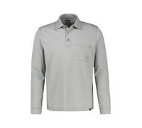 LERROS Langarm Polo mit Brusttasche aus Baumwollmix - Basalt Grey L