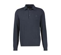 LERROS Langarm Polo aus Baumwollstrick mit flexiblen Rippbündchen - Classic Navy XL