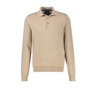 LERROS - POLO-KNOPF BUENDCHEN GRAVEL BEIGE MELANGE - Gr. - L