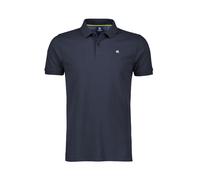 LERROS Poloshirt Basic – Piqué, 100% Baumwolle, dezente Bruststickerei – L (52) Nachtblau