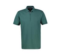 LERROS Poloshirt mit Reißverschlusskragen in Strukturqualität - Soft Teal M