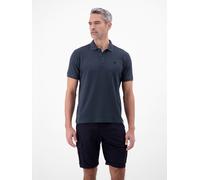 LERROS Poloshirt aus Jacquard mit Waffelstruktur in Vintage-Optik - Classic Navy S