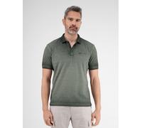 LERROS Poloshirt, gestreift in Strukturqualität - Chilled Olive S