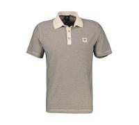 LERROS Gestreiftes Poloshirt für Herren - Bone White L