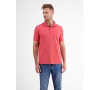 LERROS Poloshirt in Two-Tone-Piqué - Hibiscus Red S
