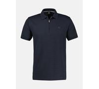 Poloshirt LERROS "Poloshirt mit Reißverschlusskragen, grosse Größen", Herren, Gr. 3XL, blau (classic navy), 100% Baumwolle, ohne Ausschnitt, Shirts (29878368-XXXL) classic navy