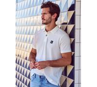LERROS Poloshirt mit Waffelstruktur aus 100 % Baumwolle - Broken White S