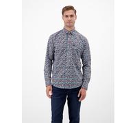 LERROS Poplin-Herrenhemd, modisch gestyled - Maple Red L