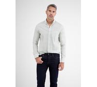 LERROS Poplinhemd mit Minimalprint - White S