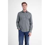 LERROS Poplinhemd mit Stretchanteil - Fjord Blue XXL