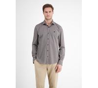 LERROS Poplinhemd mit Stretchanteil - Light Coffee XXXL