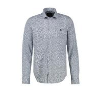LERROS Langarmhemd mit trendigem Printmuster - Broken White XL