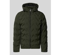 Lerros Regular Fit Steppjacke mit Reißverschlusstaschen in Dunkelgruen, Größe XXL