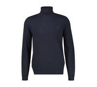 LERROS Eleganter Strickpullover mit Rollkragen aus reiner Baumwolle - Classic Navy L