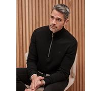 LERROS Schurwoll-Stricktroyer mit Kaschmiranteil - Black M