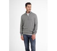 LERROS Schurwoll-Stricktroyer mit Kaschmiranteil - Platinum Grey Melange XXL