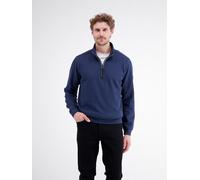 LERROS Hochwertiger Troyer aus Mischgewebe mit feiner Rippstruktur - Storm Blue L