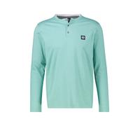 LERROS Serafino-Langarmshirt für Herren - Fjord Blue XXL