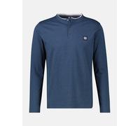 LERROS Serafino-Langarmshirt für Herren - Classic Navy 5XL