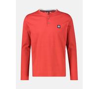 LERROS Serafino-Langarmshirt für Herren - Scandinavian Red 5XL