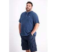 LERROS Serafino mit abgesetzter Knopfleiste - Storm Blue 6XL