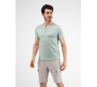 LERROS Serafino mit Finelinerstreifen, washed - Tinted Aqua S