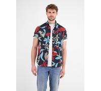 LERROS Sommerhemd in Hawaiian-Style - Classic Navy S