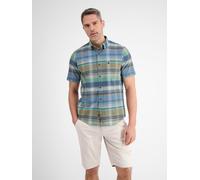 LERROS Sommerhemd mit großem Karomuster - Desert Sand S