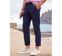 LERROS Sommerliche Chino mit Leinenanteil, RELAX FIT - Blue Night W31_L34