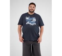 LERROS Sommerliches T-Shirt in Großen Größen - Classic Navy 5XL