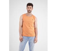 Muskelshirt LERROS "LERROS Sommerliches Tanktop für Herren", Herren, Gr. S, pale papaya, 100% Baumwolle, Rundhals, ohne Ärmel, Shirts (91799653-S) pale papaya