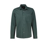 LERROS Unifarbenes Herrenhemd aus strukturierter Baumwolle - Cedar Green L