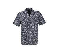 LERROS Kurzarmhemd mit maritimem Allover-Print aus Baumwolle - Classic Navy XXXL
