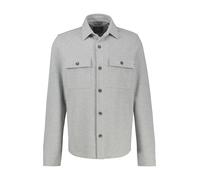 LERROS Hemdjacke in Piqué-Qualität - Storm Grey Melange XXL