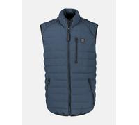 LERROS Sportive Steppweste mit hohem Kragen und Zippertaschen - Bold Navy XL