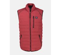 LERROS Sportive Steppweste mit hohem Kragen und Zippertaschen - Dark Muted Red L