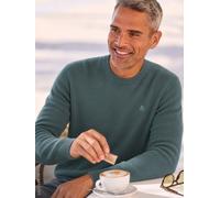 LERROS Sportiver Strickpullover aus bequemer, weicher Baumwolle - Cedar Green XXL