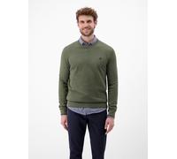 LERROS Sportiver Strickpullover - Nordic Olive XXXL