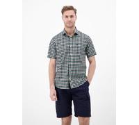 LERROS Sportives Halbarmhemd, kariert - Mint Water XXL